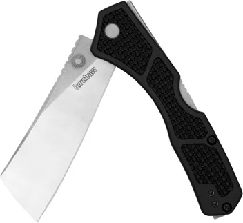 Hatch Folding Pocket Knife, 3.15 inch Cleaver Style D2 Stainless Steel Blade