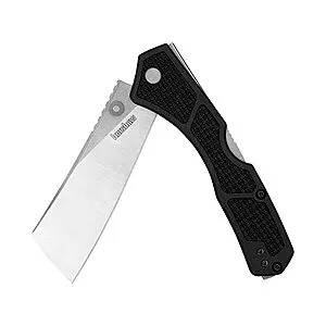 Hatch Folding Pocket Knife, 3.15 inch Cleaver Style D2 Stainless Steel Blade