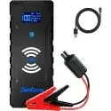 JW401 2000A 22000mAh 12V Car Jump Starter with 10W Wireless Charging (Up to 8L Gas, 6L Diesel)