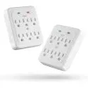 6-Outlet 980J Surge Protector Wall Outlet