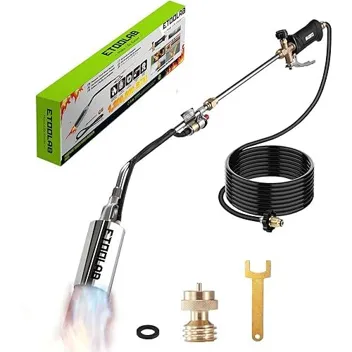 1,200,000-BTU Propane Torch Weed Burner Kit