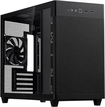 Prime AP201 33-Liter MicroATX Black Computer Case