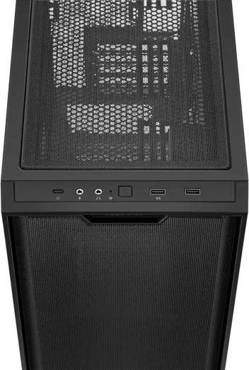 Prime AP201 33-Liter MicroATX Black Computer Case