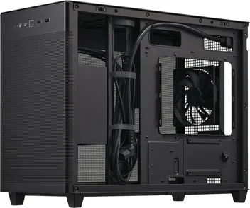 Prime AP201 33-Liter MicroATX Black Computer Case