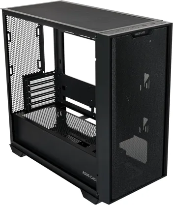 Prime AP201 33-Liter MicroATX Black Computer Case