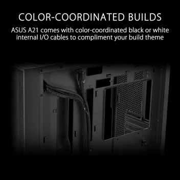 Prime AP201 33-Liter MicroATX Black Computer Case