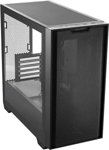 Prime AP201 33-Liter MicroATX Black Computer Case