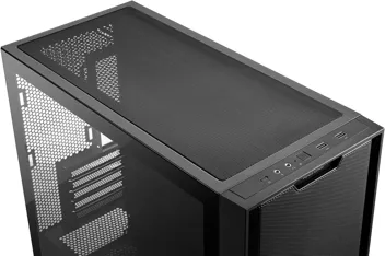 Prime AP201 33-Liter MicroATX Black Computer Case