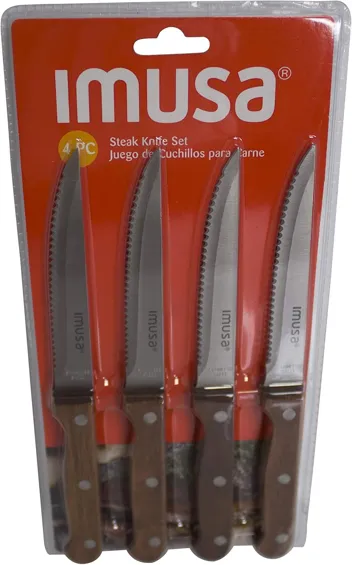 USA Serrated Steak Knives (4-Piece)