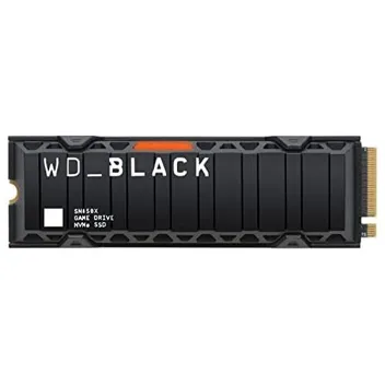 Black SN850X 2TB PCIe Gen 4 M.2 Internal Solid State Drive SSD + Heatsink