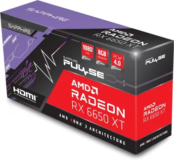 Pulse AMD Radeon RX 6650 XT with 8GB GDDR6