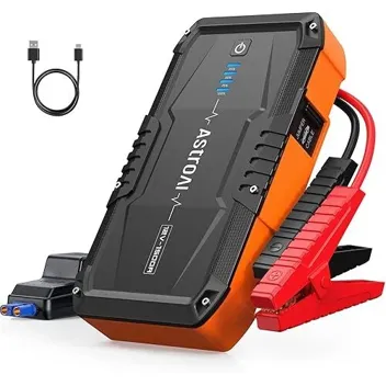 S8 1500A 12V Car Jump Starter (Up to 6L Gas, 3L Diesel)