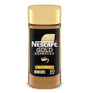 [S&S]: 3.5-Oz NESCAFÉ Gold Espresso Blonde Instant Coffee