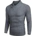 Coofandy Slim Fit Shawl Collar Sweater