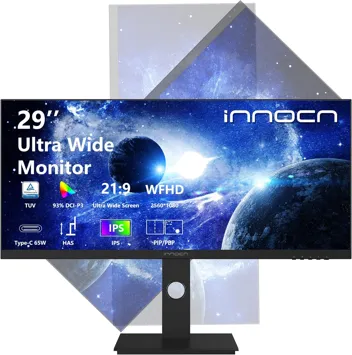 Innocn 49" 5K 5120x1440 120Hz 32:9 R1800 Ultrawide Curved Gaming Monitor