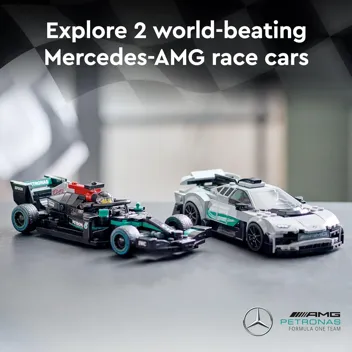 Speed Champions Mercedes-AMG F1 W12 E 76909 Performance & Project One Toy Car Set