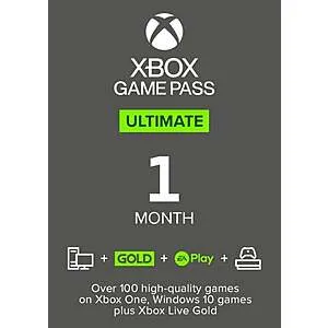 1-Month Xbox Game Pass Ultimate Membership (Digital Code)