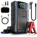 Geeneu W100 2500A Car Battery Jump Starter with 150PSI Tire Inflator