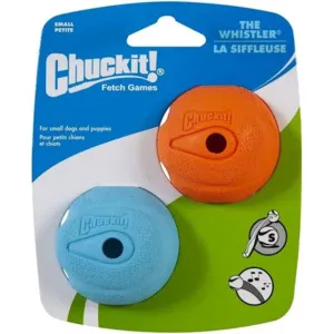 2-Count Chuckit! The Whistler Ball Dog Toy (Small)