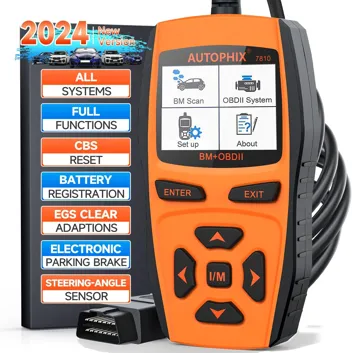 Autophix OM129 Pro 2-in-1 Battery Tester OBD2 Scanner