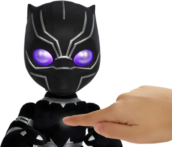 Marvel Black Panther Heart of Wakanda Plush Figure with Lights and Sounds