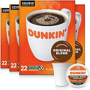 Original Blend Medium Roast Coffee, 88 Keurig K-Cup Pods