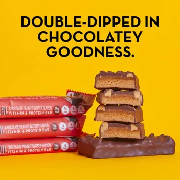 Fulfil and Protein Bars (Chocolate Peanut Butter, 12-Count)