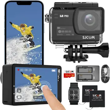 SJCam SJ8pro 4K 60fps Waterproof 2.33" Touchscreen Action Camera