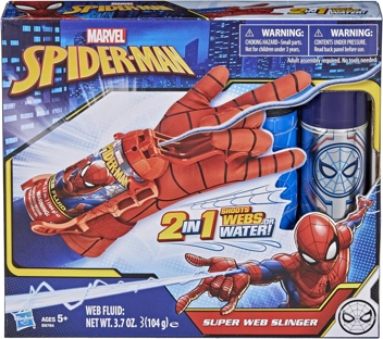 Spider-Man Super Web Slinger, 2-In-1 Shoots Webs or Water