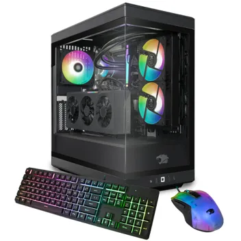 iBuyPower Y40 Ryzen 7 7700 Liquid Cooled Gaming Desktop with GeForce RTX 4070 Graphics