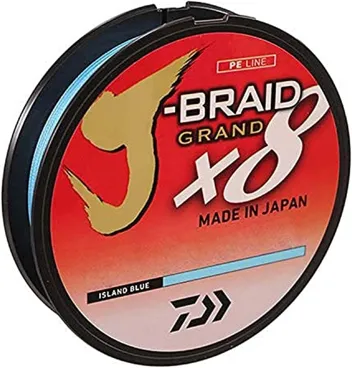 J-Braid Grand 8X 300 yards 20 lb test, dark green (fishing)