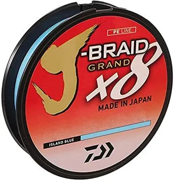 J-Braid Grand 8X 300 yards 20 lb test, dark green (fishing)