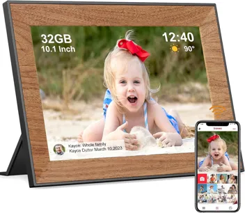 Tikvito Frameo 10.1" 1280x800 Touch IPS Digital Picture Frame