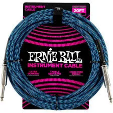 Braided Instrument 1/4" 20 ft. Black