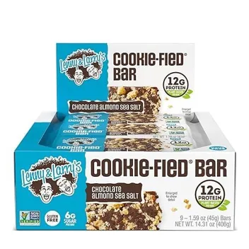 The Complete Cookie-fied Plant-Based Protein Bar (Chocolate Almond Sea Salt, 9-Count)