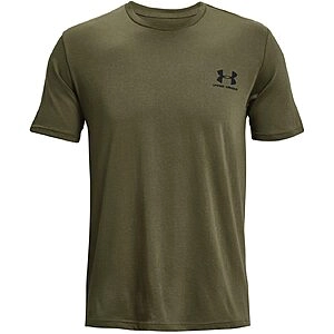 Sportstyle Left Chest Short-Sleeve T-Shirt , (390) Marine OD Green / Black / Black , Several Sizes Amazon