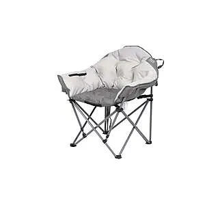 Timber Ridge Sequoias Club Adult Camping Chair w/ 300-Lb Capacity (Gray)