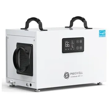 Moiswell 145-Pint Energy Start Certified Commercial Crawl Space Dehumidifier