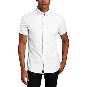 Uniforms Short Sleeve Oxford Shirt (White)