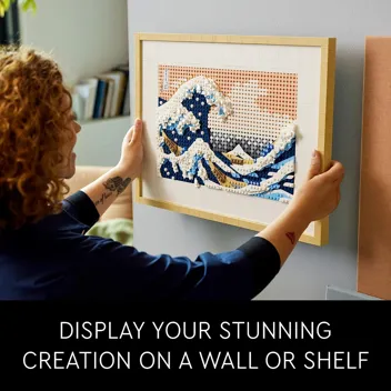 Art Hokusai – The Great Wave 31208, 3D Japanese Wall Art Craft Kit