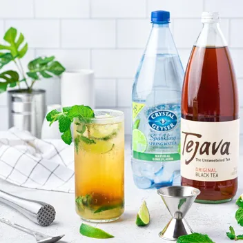 [S&S]: 33.8-Oz Tejava Unsweetened Black Iced Tea