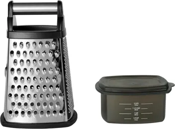 Gourmet 10" 4-Sided Stainless Steel Box Grater