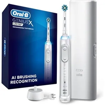 Genius X Limited Electric Toothbrush w/ Replacement Brush Head