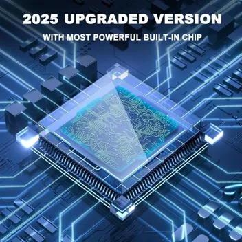 380mi Range Indoor Amplifiied TV Antenna with 18ft Cable