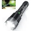 990,000-Lumen 5000mAh Rechargeable XHP 160.9 LED Flashlight