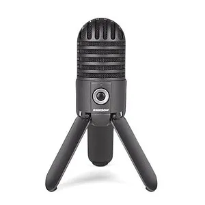 Samson Meteor Mic USB Studio Microphone (Titanium Black)