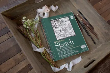 100-Sheets Strathmore 9x12 inch 400 Series Sketch Pad