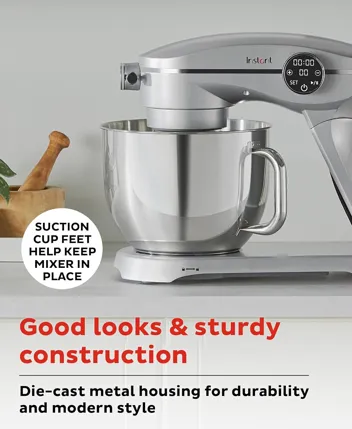 7.4-Quart 10-Speed Instant Stand Electric Mixer Pro w/ Digital Interface