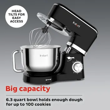 7.4-Quart 10-Speed Instant Stand Electric Mixer Pro w/ Digital Interface