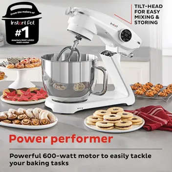 7.4-Quart 10-Speed Instant Stand Electric Mixer Pro w/ Digital Interface